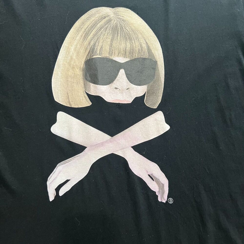 BLTEE by Brian Lichtenberg "Anna Bones" Anna Wintour Shirt XL - Picture 4 of 7